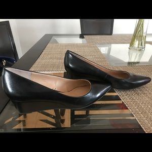 Franco Sarto Leather Wedge